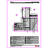 Paroc Group Oy - Insulation of foundation walls and floors on the ground - RCm04, insulation on the ground floor of the building with a wall plastered systemic (BSO) dwg