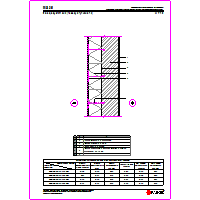 Paroc Group Oy - Insulation massive masonry walls - MS-05 insulation system facades plastered dwg