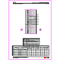 Paroc Group Oy - Insulation massive masonry walls - MS-02, isolation diaphragm wall dwg