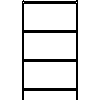 CLASSEQ  - Shelf MetroSeal3 1442NK3 - Front view dwg