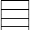 CLASSEQ  - Shelf MetroSeal3 1472NK3 - Front view dwg