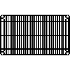 CLASSEQ  - Shelf MetroSeal3 1424NK3 - Projection dwg