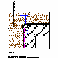 TechnoNICOL  - The foundation DRAINAGE LIGHT TechnoNicol - 3.7 The foundation DRAINAGE LIGHT - processing internal angle dwg