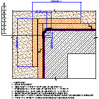 TechnoNICOL  - The foundation THERMO TechnoNicol - 4.7. The foundation TN TERMO - processing external angle dwg