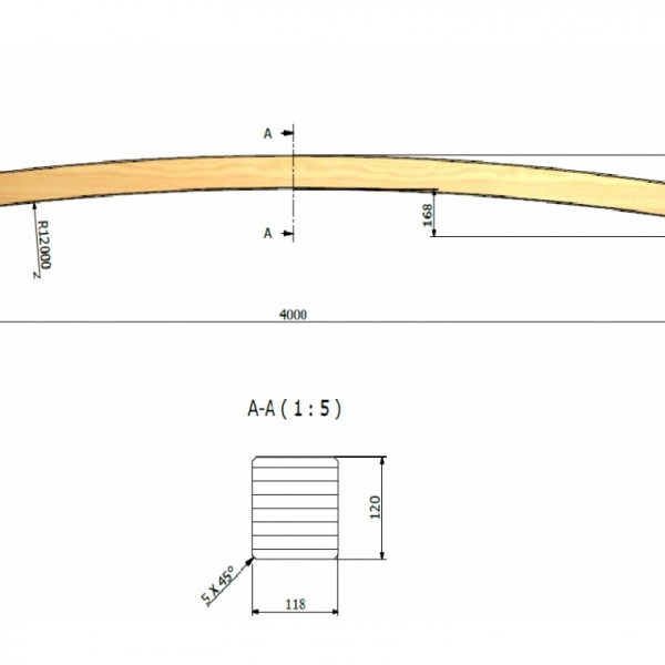 Jagram-Pro S.A. - Łuk konstrukcyjny 118x120x4000 - Nowe zdjęcie