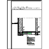 Leca - Detail partition wall, floor heating mat forming route tubes, Leca KERAMZYT laid in bags - Detail partition wall, floor heating mat forming route tubes, Leca KERAMZYT laid in bags dwg