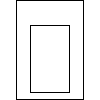 Kanlux S.A. - LED luminaire ALAN LED-J04 - Front view dwg