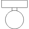 Kanlux S.A. - Oprawa ogrodowa DARSA EL-135L - rzut dwg