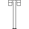 Kanlux S.A. - Oprawa ogrodowa DARSA EL-235B - widok z boku dwg