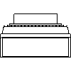 Kanlux S.A. - Projektor z modułem LED MONDO LED MCOB-50-GR - rzut dwg