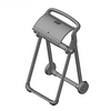 Tork - Tork floor stand for towels (652000) - 3D dwg