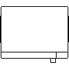 Sharp  - The oven R-642INE - Projection dwg