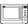 Sharp  - The oven R-68ST-A - View dwg