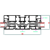 Aluprof S.A. - System okienno-drzwiowy MB-60HI - System okienno-drzwiowy 16 MB-60HI-022 dwg