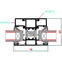 ALUPROF UK LTD. - Window and door system MB-60HI - Window-door 5-MB-009 60HI dwg