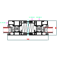 ALUPROF UK LTD. - Window and door system MB-60HI - Window-door 22-MB-029 60HI dwg