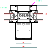 ALUPROF UK LTD. - Window and door system MB-60HI - Window-door 18-MB-025 60HI dwg