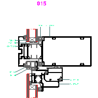 ALUPROF UK LTD. - Segment-based façade - MB-SE75 - 11 MBSE75-015 dwg