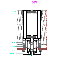 ALUPROF UK LTD. - Segment-based façade - MB-SE75 - 3 MBSE75-003 dwg