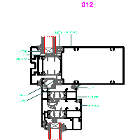 ALUPROF UK LTD. - Segment-based façade - MB-SE75 - 8 MBSE75-012 dwg