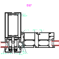 ALUPROF UK LTD. - Segment-based façade - MB-SE75 - 13 MBSE75-017 dwg