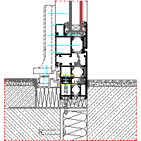 Aluprof S.A. - Drzwi harmonijkowe (folding doors) MB59S DH - 21 MB59S-HARM-024 dwg