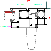 ALUPROF UK LTD. - Folding doors (folding doors) mb59s DH - 8 mb59s-HARM-008 dwg