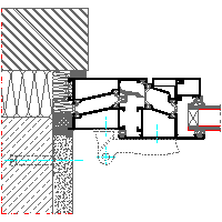 ALUPROF UK LTD. - Folding doors (folding doors) MB-59SC DH - 14 MB59SC-HARM-023 dwg