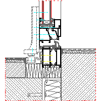 ALUPROF UK LTD. - Folding doors (folding doors) MB-59SC DH - 13 MB59SC-HARM-022 dwg